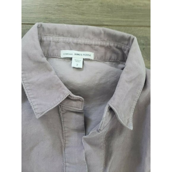 Standard James Perse 2 Corduroy Button Down Shirt - Picture 7 of 8